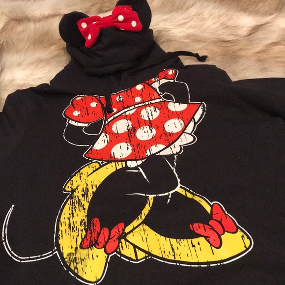 minnie mouse hoodie for adults